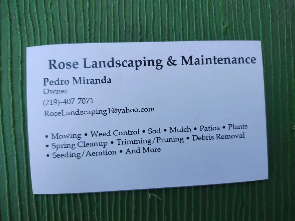 Trusted lawn care service in Hobart, IN by Rose Landscaping & Maintenance