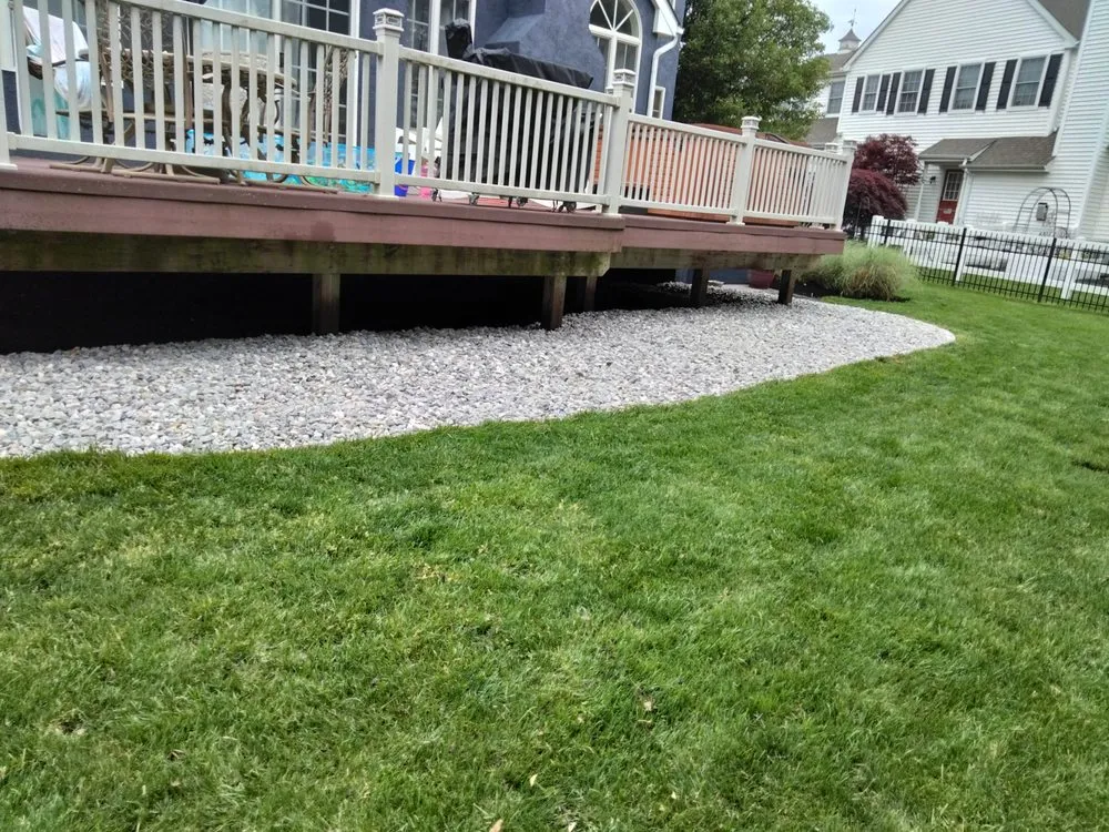 Professional landscape installation in Elkton, MD by Rose Landscaping