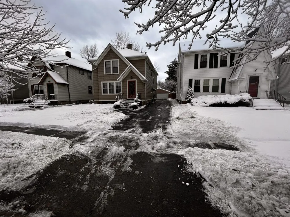 Custom outdoor landscaping in Buffalo, NY by Rose Lawn Care & Snow Removal