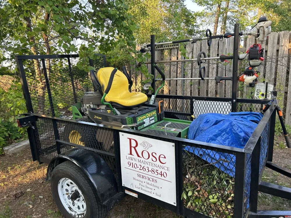 Trusted landscaping services in Fayetteville, NC by Rose Lawn Maintenance