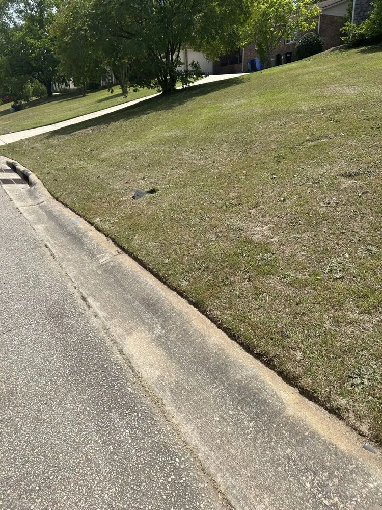 Custom outdoor landscaping with custom design in Fayetteville, NC by Rose Lawn Maintenance