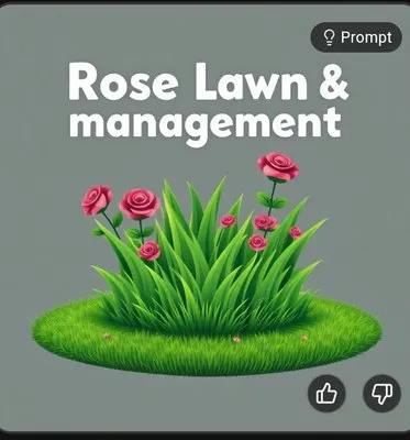 Rose Lawncare & Property Management Logo