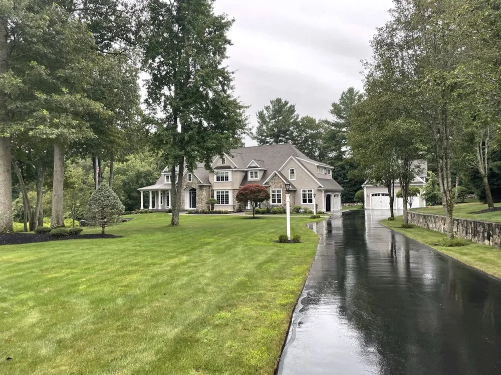 Top-rated outdoor landscaping in South Easton, MA by Rose of Sharon Landscaping & Construction