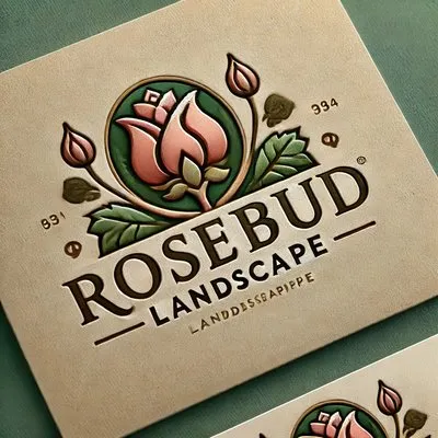 RoseBud Landscape Logo