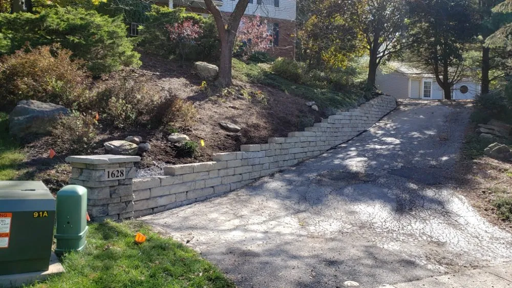 Affordable lawn mowing service for year-round maintenance in Creighton, PA by Rosenberger Scapes & Contracting