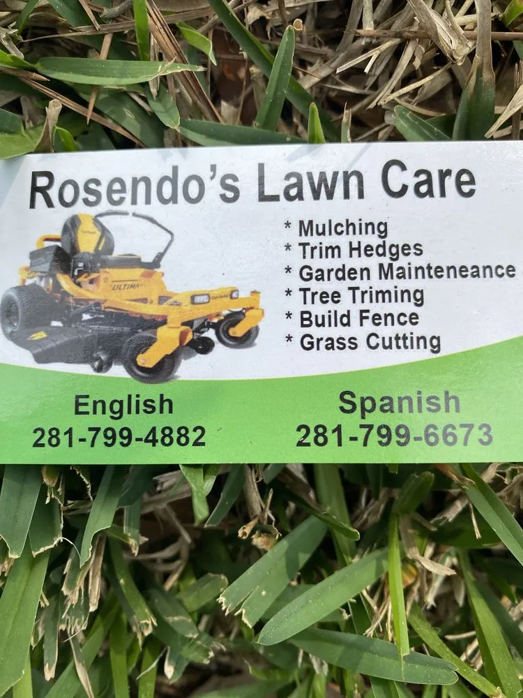 Affordable garden landscaping experts serving Houston, TX - Rosendo's Lawn Care