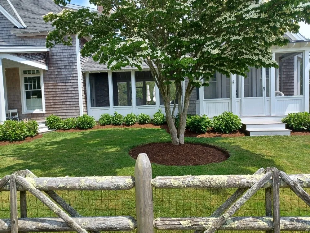 Top-rated landscape design for residential properties in Barnstable, MA by Rose's Landscaping & Roof cleaning