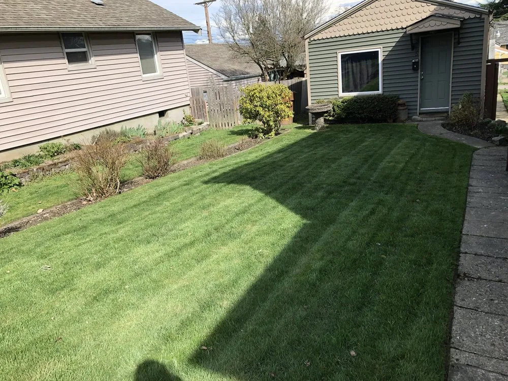 Professional lawn mowing service for homes across Tacoma, WA - Roses Landscaping