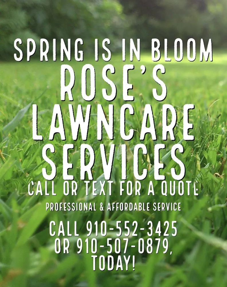 Professional lawn care service experts serving Richlands, NC - Roses Lawn Care Services