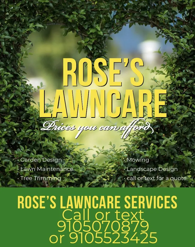 Affordable lawn mowing service in Richlands, NC by Roses Lawn Care Services