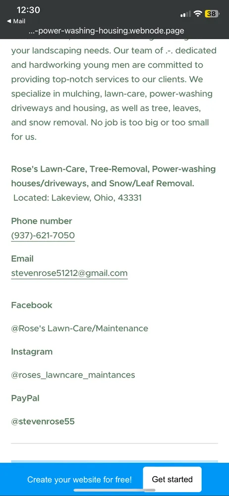 Trusted landscape design in Lakeview, OH - Roses Lawncare Maintenance