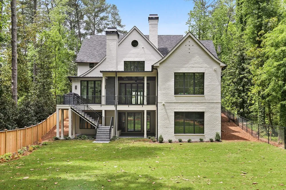 Trusted lawn care service with custom design in Chamblee, GA by Rosestone Landscaping