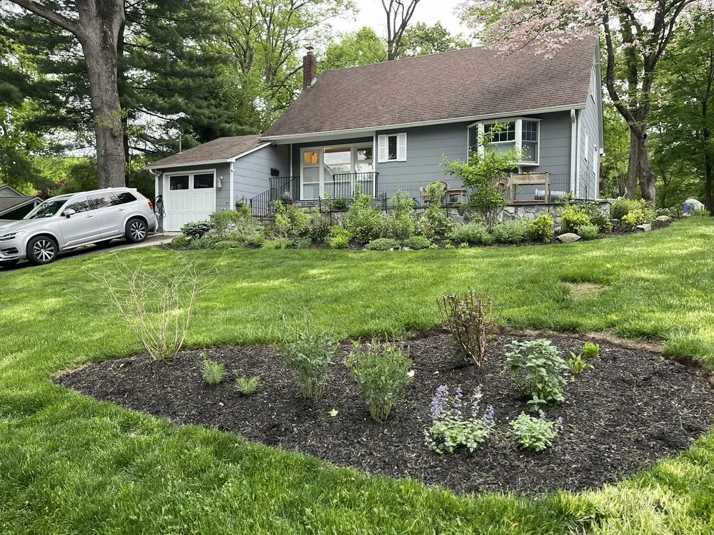 Custom landscape design in Sleepy Hollow, NY - Rosewater Garden Design