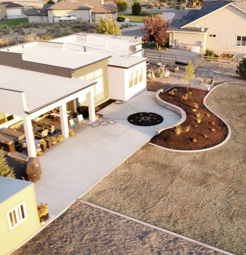 Professional residential landscaping for outdoor upgrades in Nampa, ID by Rosewood Outdoor Living