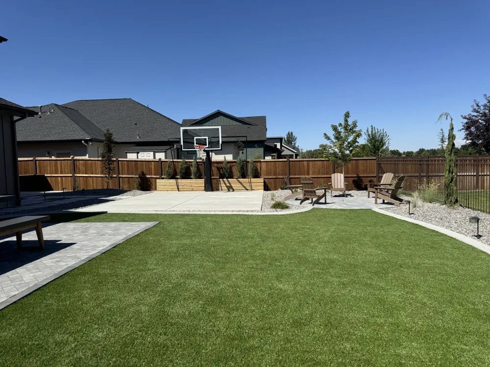 Custom lawn mowing service in Nampa, ID by Rosewood Outdoor Living