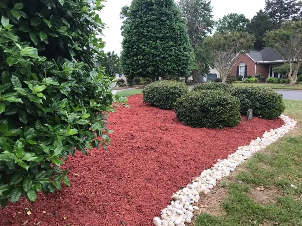 Professional garden landscaping with custom design across Denver, NC - Rosie’s Lawncare
