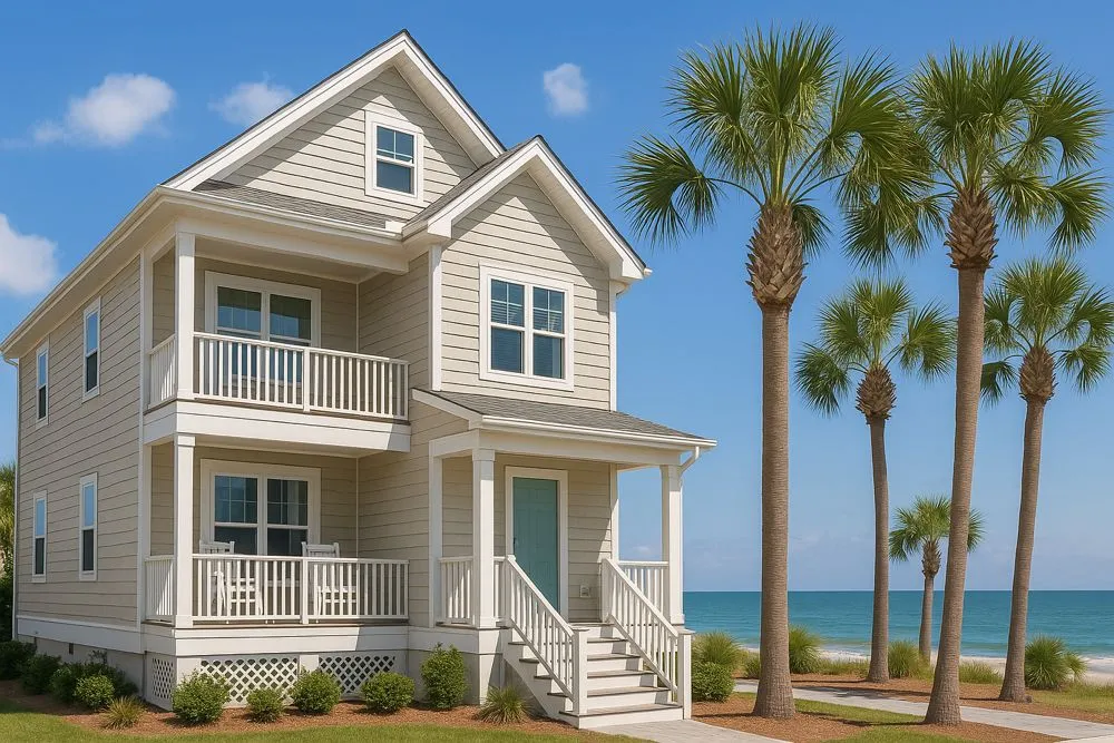 Top-rated residential landscaping with custom design in Myrtle Beach, SC by Rosi’s Cleaning Services