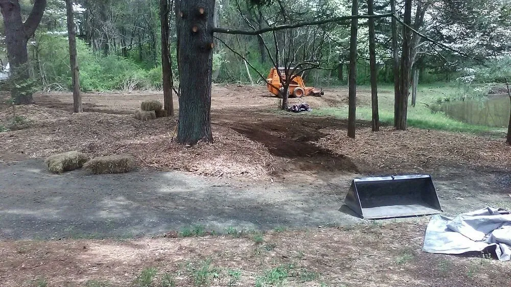 Local yard cleanup service in Chester, NJ by Roskam Excavating & Landscaping