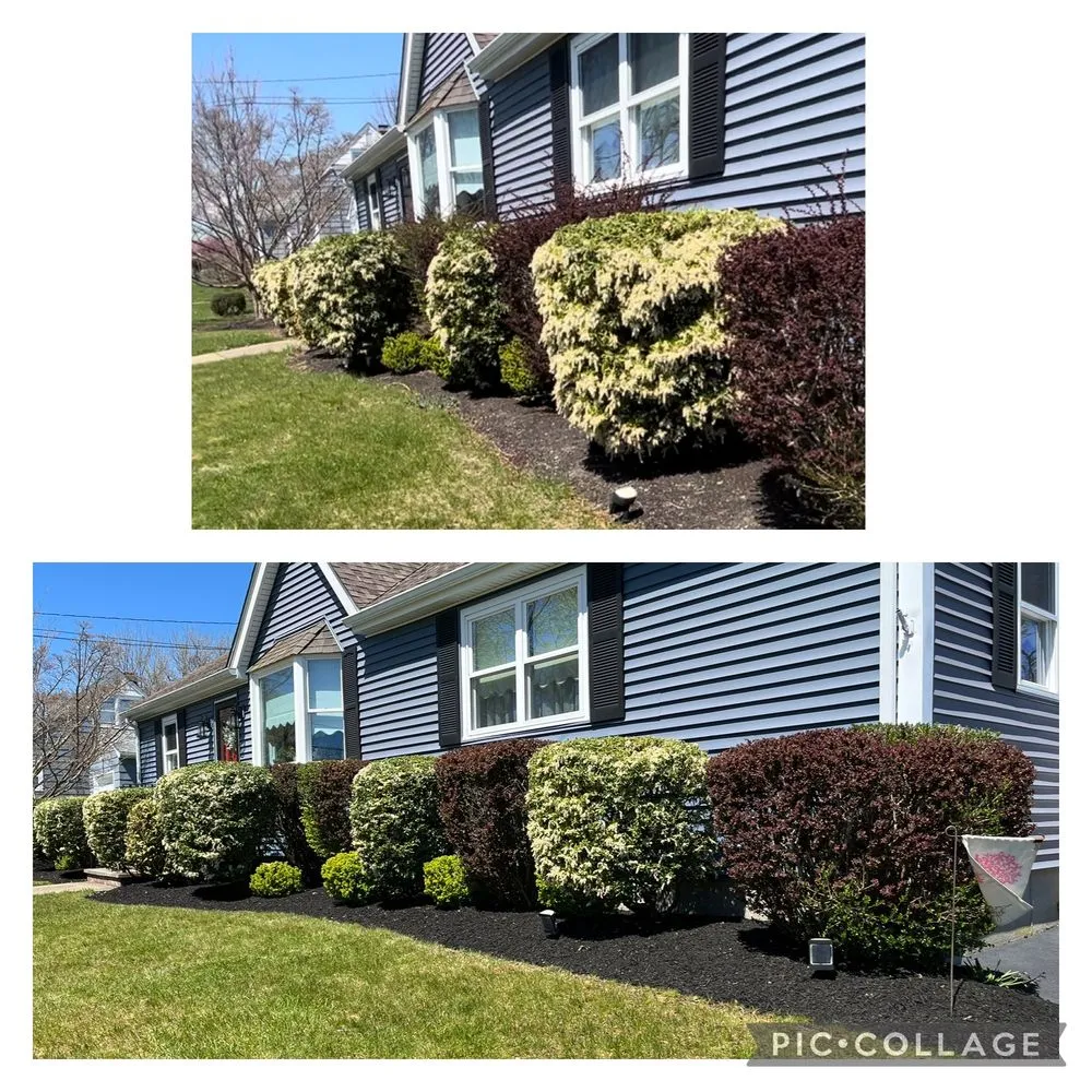 Top-rated garden landscaping for year-round maintenance in New Bedford, MA by Rosonina Brothers Landscaping