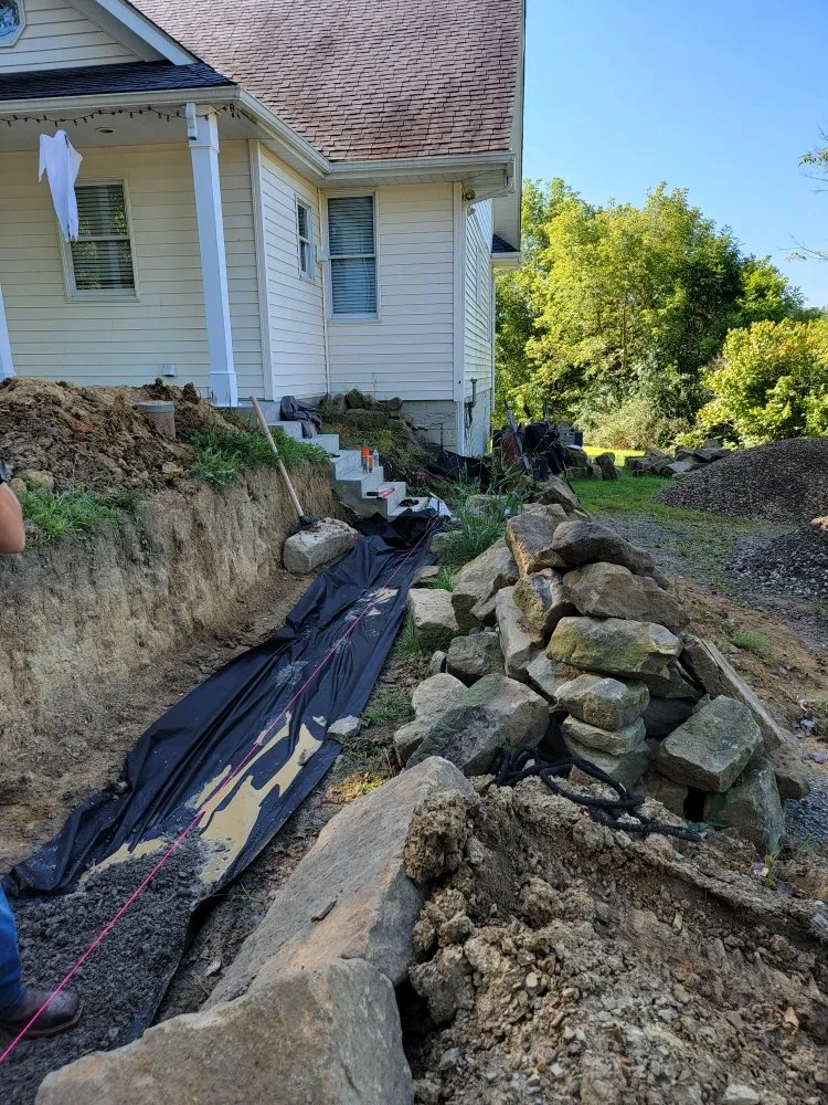 Custom lawn mowing service for residential properties across Zelienople, PA - Ross Excavating