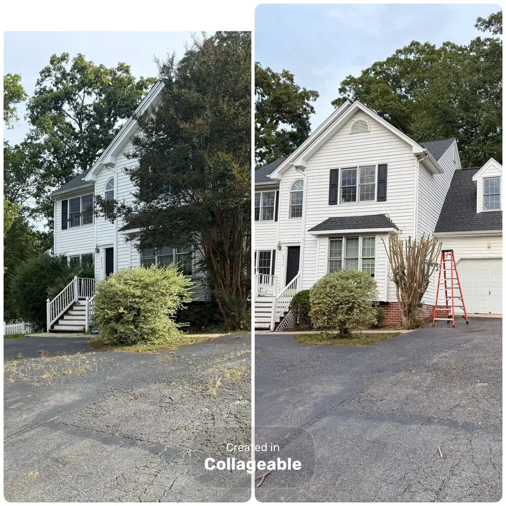 Affordable garden landscaping in Moseley, VA by Ross Family Lawn Care