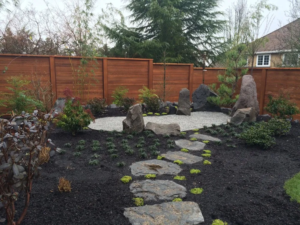 Affordable landscape installation for residential properties in Portland, OR by Ross NW Watergardens