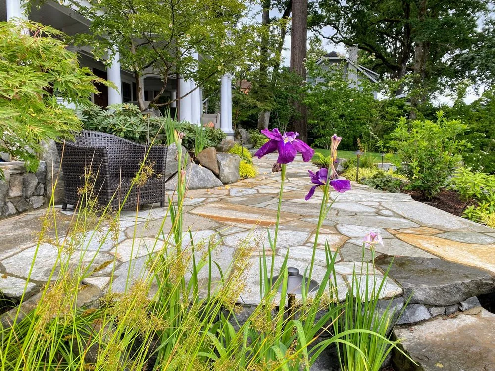 Affordable landscape installation in Portland, OR by Ross NW Watergardens