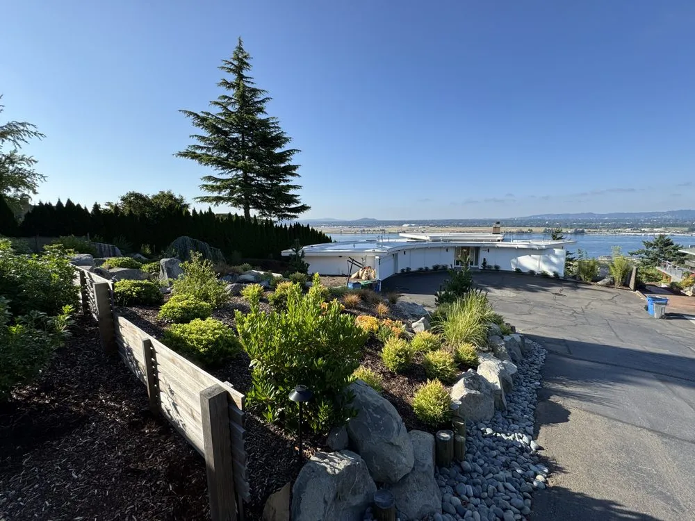 Custom landscape installation in Portland, OR - Ross NW Watergardens