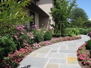 Local landscape design with custom design in Warrington, PA by Rossillo Landscaping