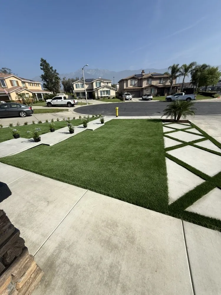 Professional yard maintenance in Devore Heights, CA by Roth Landscaping