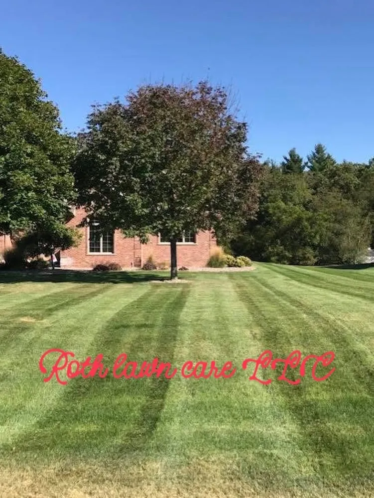 Affordable yard maintenance near you in Janesville, WI by Roth Lawn Care