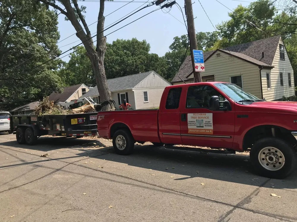 Expert yard maintenance for residential properties in Des Moines, IA by Rothman Tree Service