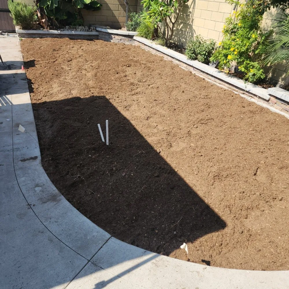 Affordable garden landscaping for year-round maintenance in North Hollywood, CA by RotoTillerGuy