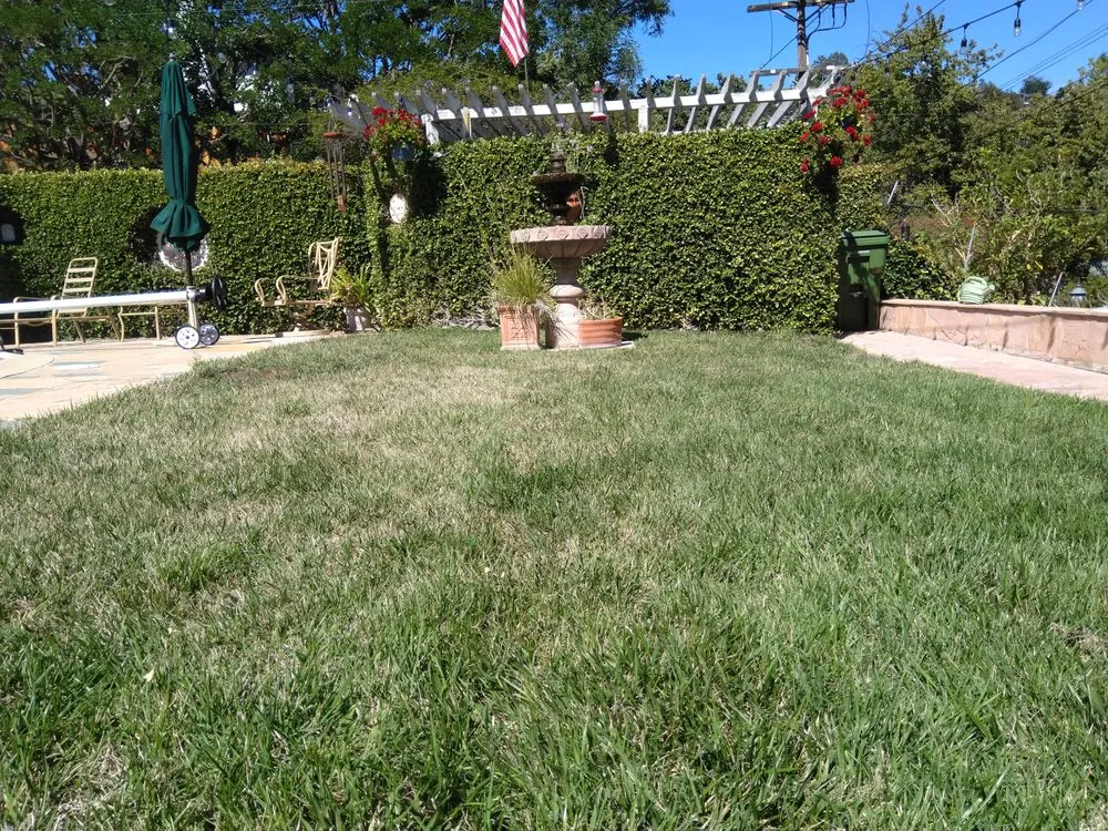 Local lawn care service with custom design in North Hollywood, CA by RotoTillerGuy