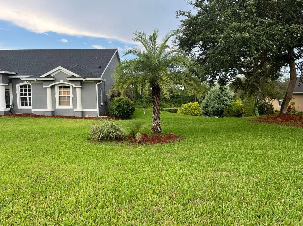 Affordable outdoor landscaping for homes in Deltona, FL by Rottie Lawn Care