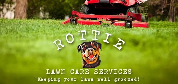 Rottie Lawn Care Logo