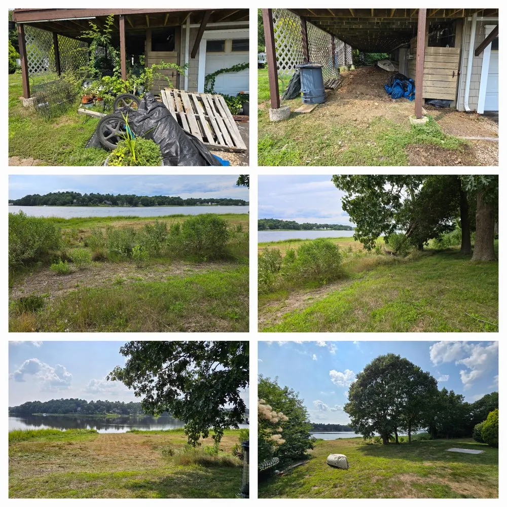 Reliable garden landscaping for residential properties in Fall River, MA by Rough Boyz Property Cleanup