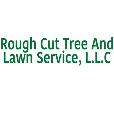 Rough Cut Tree And Lawn Service Logo