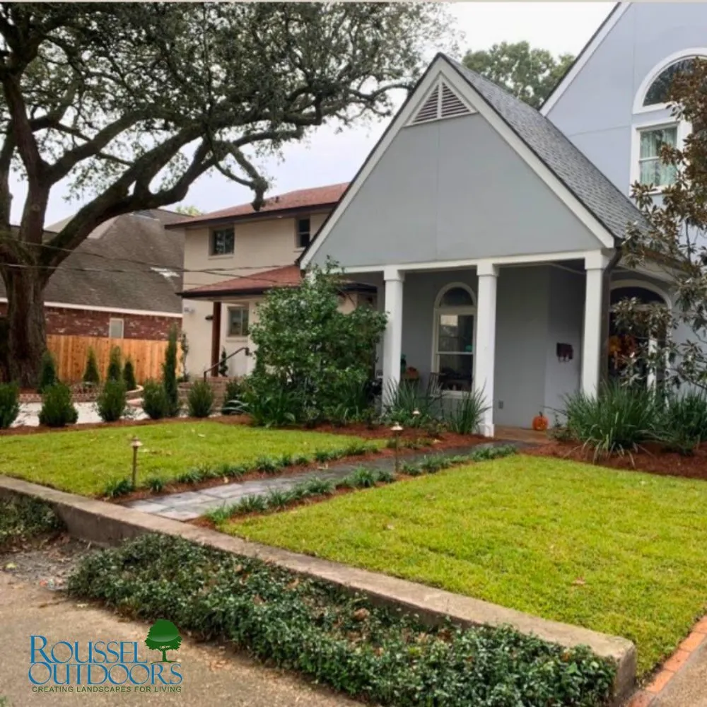 Custom outdoor landscaping for outdoor upgrades across Harahan, LA - Roussel Outdoors