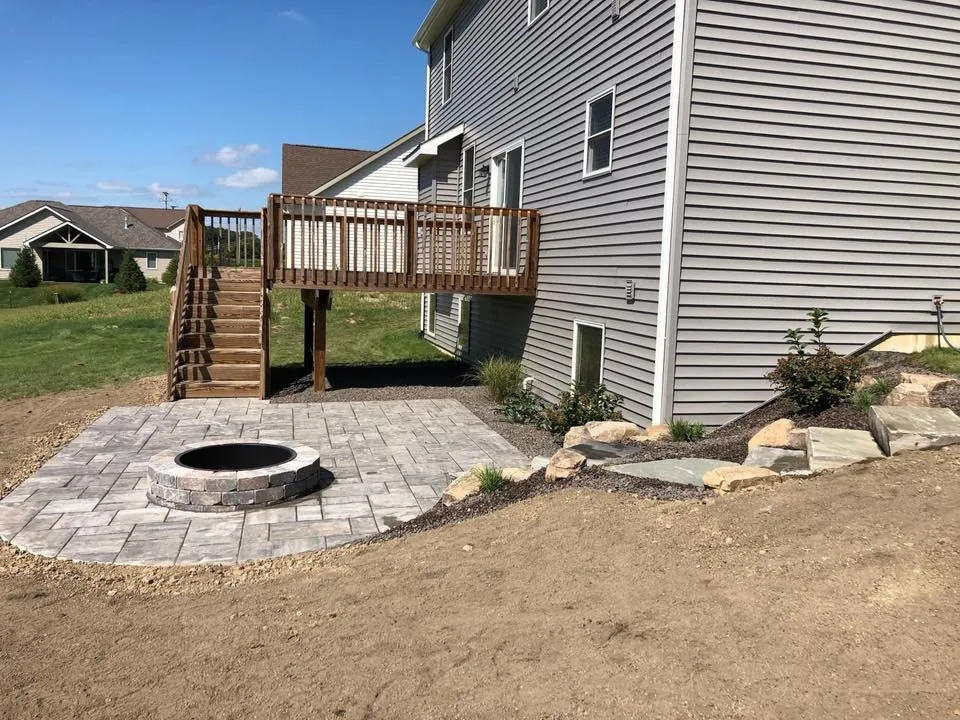 Local yard cleanup service for homes in Fort Wayne, IN by Rowan Landscape & Design