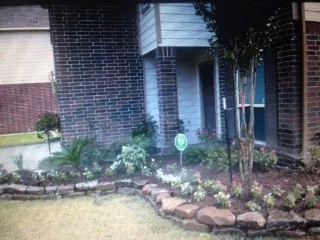 Custom garden landscaping for outdoor upgrades across Coweta, OK - Rowe Landscape Installation