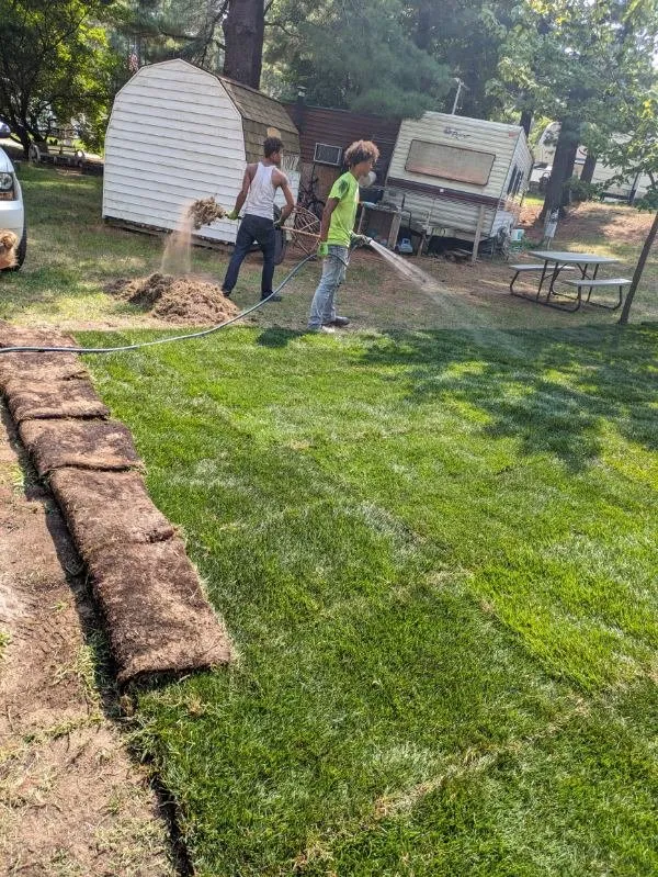 Local garden landscaping with custom design across Beaver Dam, WI - Rowell Services