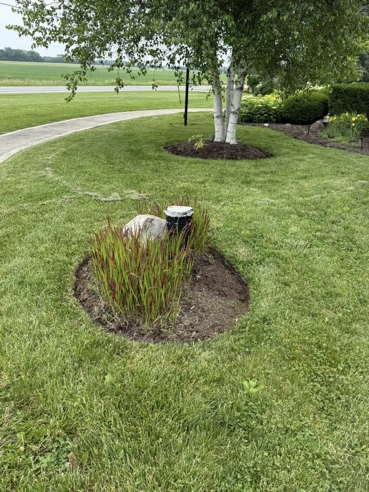 Local garden landscaping for beautiful yards in Washington Court House, OH by Rowe's Lawncare