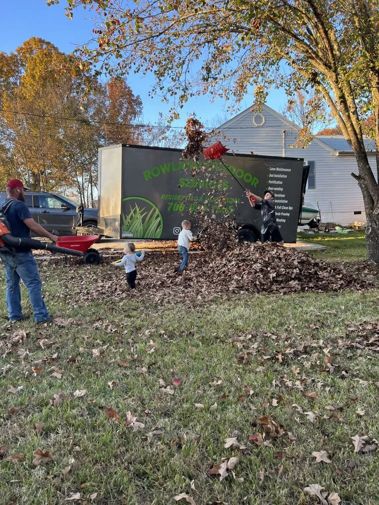 Local garden landscaping with custom design across Fort Oglethorpe, GA - Rowland Outdoor Services