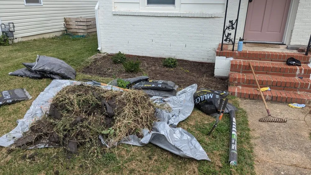 Custom lawn mowing service in Henrico, VA by Rowsky Yard and Home Services