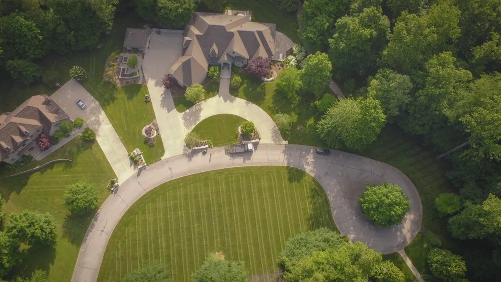 Custom landscape installation for beautiful yards in Terre Haute, IN by Royal Acres Services