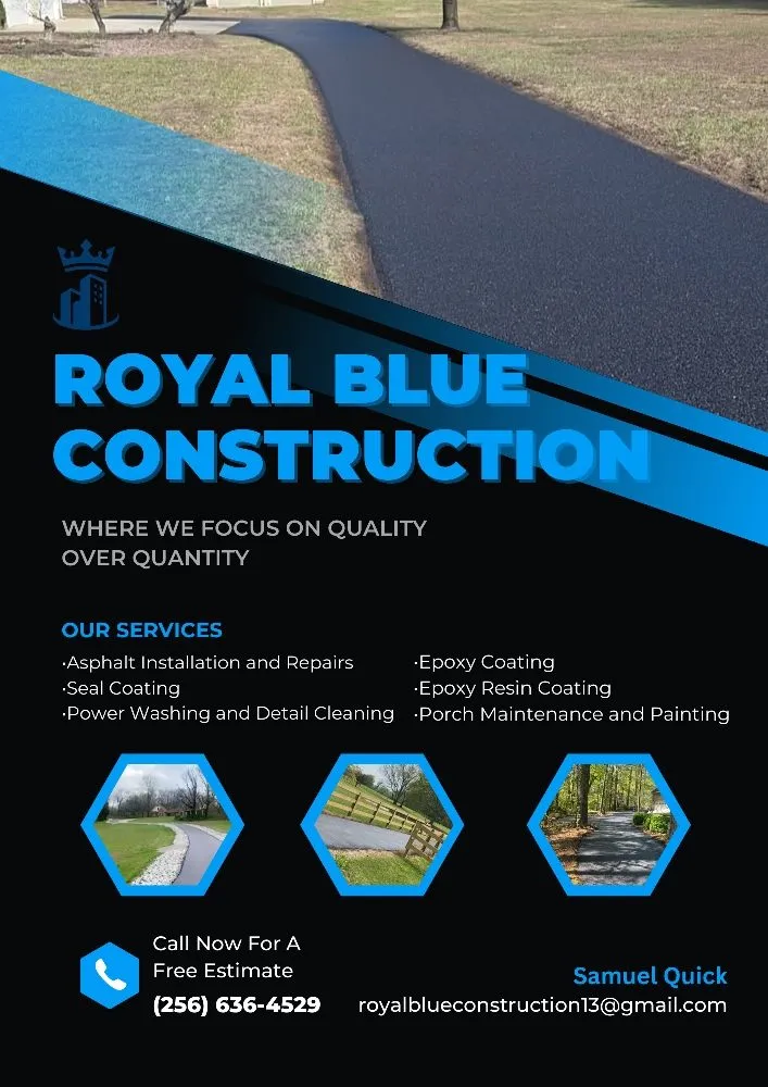Reliable landscaping services experts serving Hanceville, AL - Royal blue constructions
