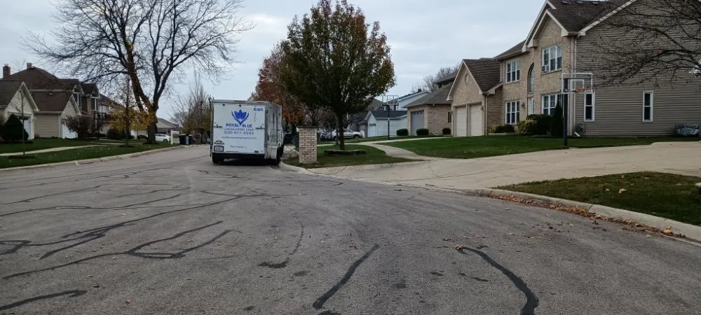 Affordable yard maintenance for year-round maintenance in West Chicago, IL by Royal Blue Landscaping