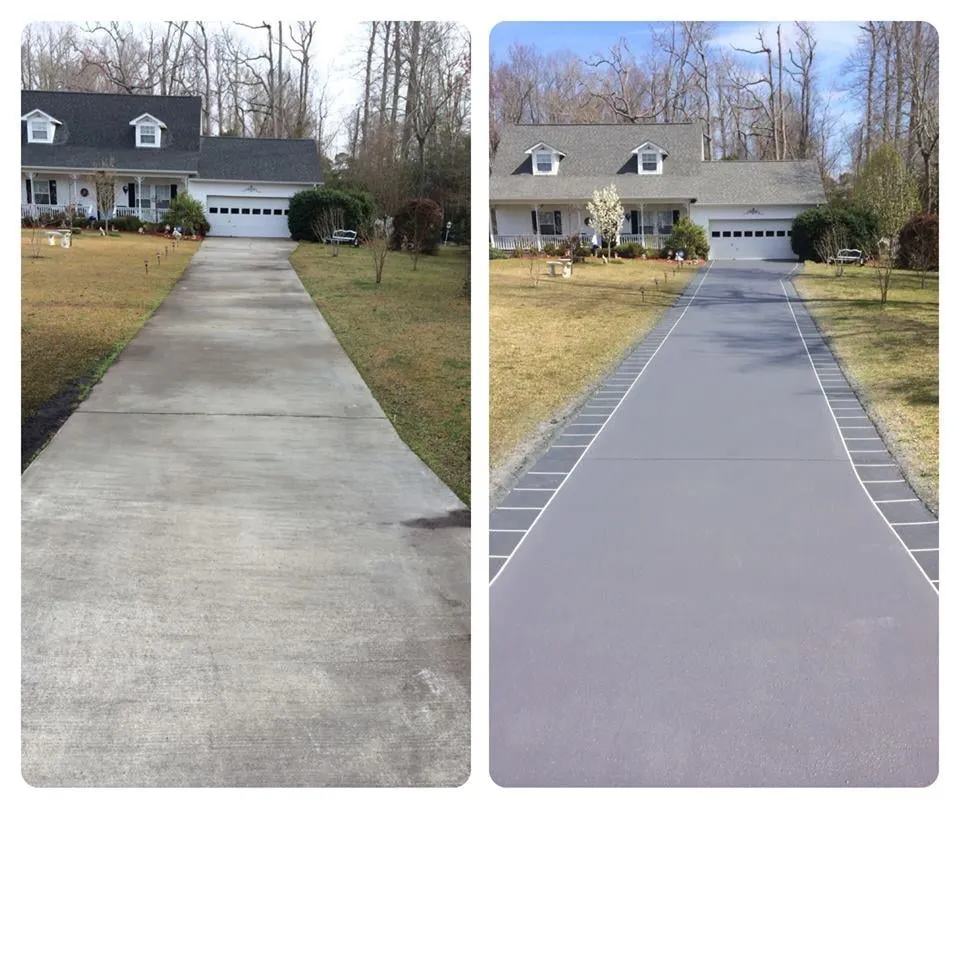 Professional landscape design for homes in New Bern, NC by Royal Coat