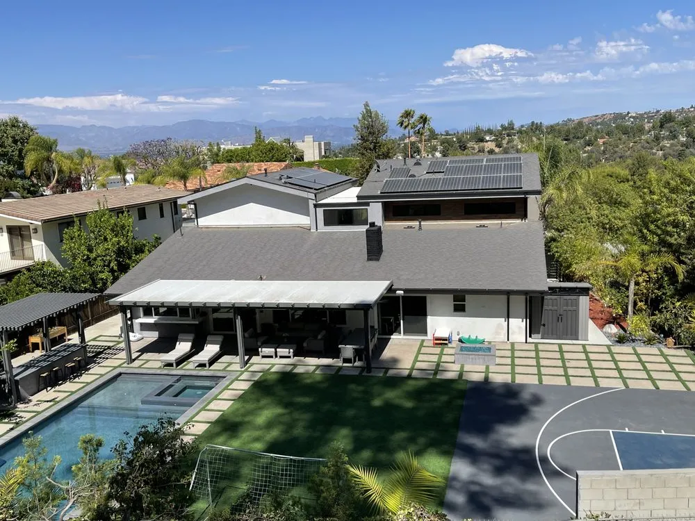 Local outdoor landscaping in Woodland Hills, CA by Royal Construction